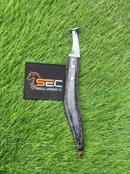 Hoof Knife Right handed Two Hanlde Color
